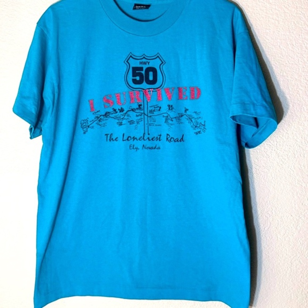 Nevada Tourist T-Shirt - Vintage Single Stitch